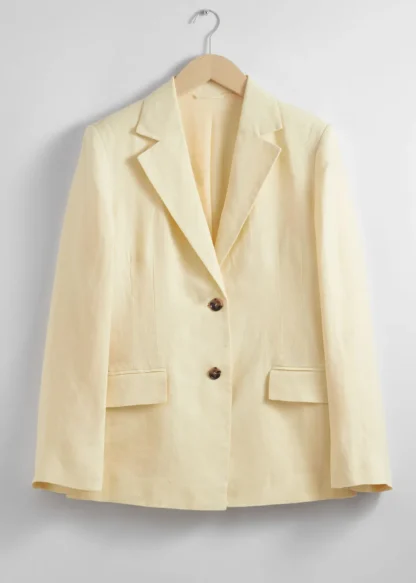 Fitted Linen Blazer | & Other Stories Best Sale