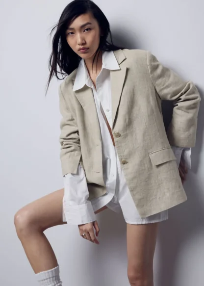 Fitted Linen Blazer | & Other Stories Best Sale