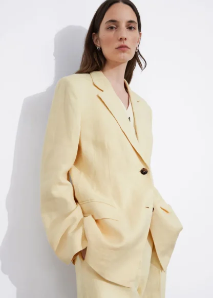 Fitted Linen Blazer | & Other Stories Best Sale