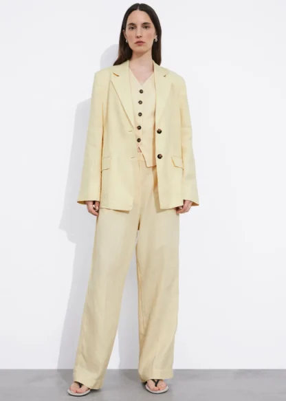 Fitted Linen Blazer | & Other Stories Best Sale