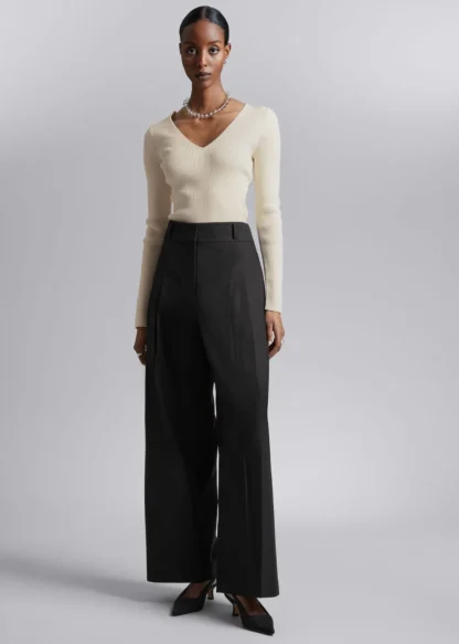 Fitted Rib-Knit Top | & Other Stories Sale