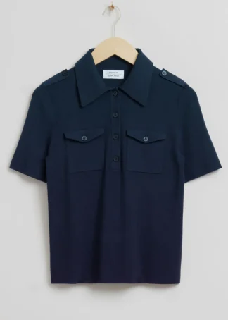 Fitted Utility Polo Shirt | & Other Stories Best Sale