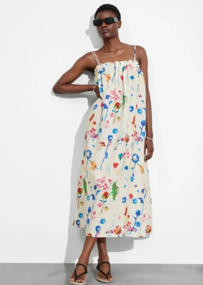 Floaty Strappy Midi Dress | & Other Stories New