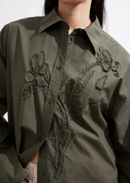 Floral-Embroidery Shirt | & Other Stories Online