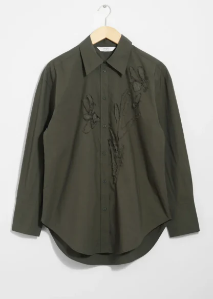 Floral-Embroidery Shirt | & Other Stories Online