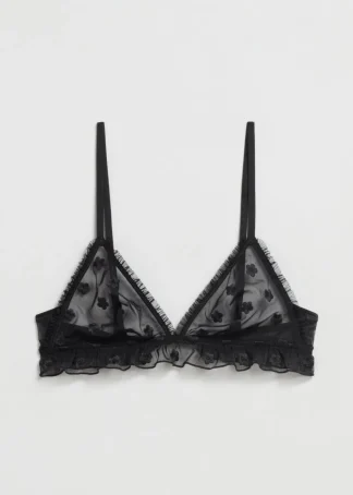 Frilled Sheer Soft Bra | & Other Stories Fashion