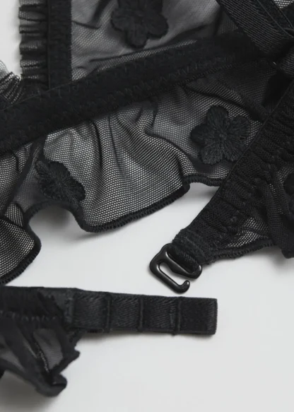 Frilled Sheer Soft Bra | & Other Stories Fashion