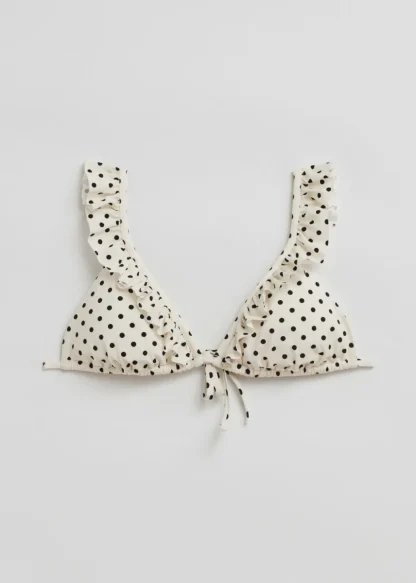 Frilled Triangle Bikini Top | & Other Stories Sale