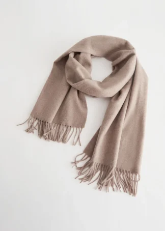 Fringed Wool Blanket Scarf | & Other Stories Cheap