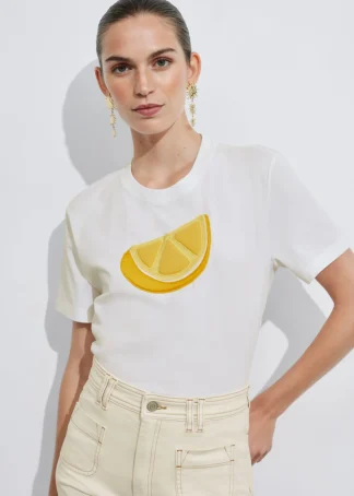 Fruit-Motif Crewneck T-Shirt | & Other Stories Clearance