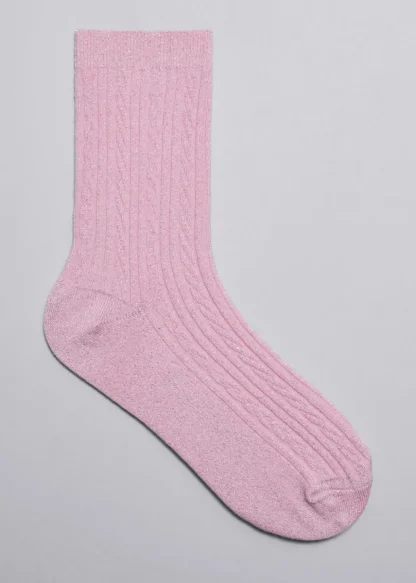 Glitter Knit Socks | & Other Stories Clearance