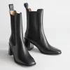 Heeled Leather Chelsea Boots | & Other Stories Online