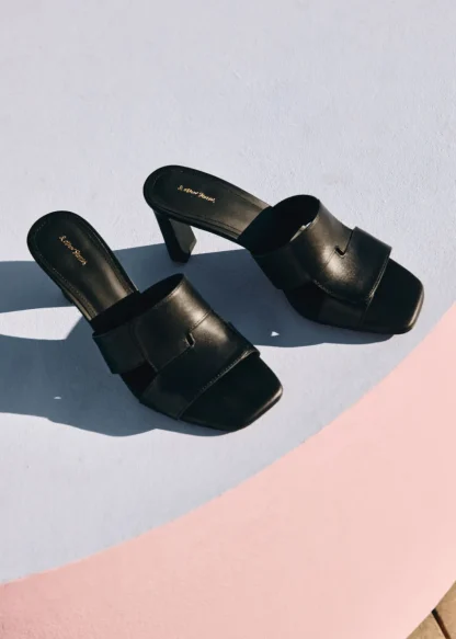 Heeled Leather Mules | & Other Stories Cheap