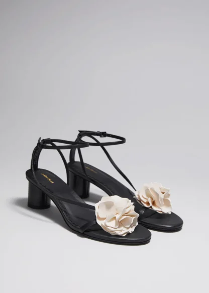 Heeled Leather Sandals | & Other Stories Outlet