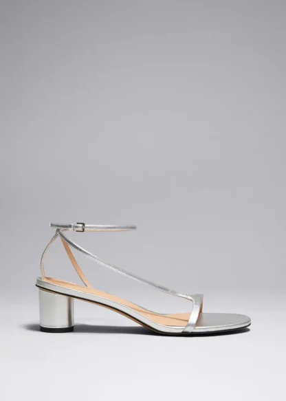 Heeled Leather Sandals | & Other Stories Outlet