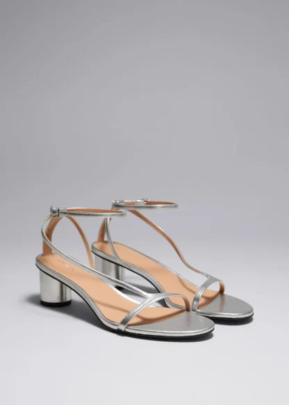 Heeled Leather Sandals | & Other Stories Outlet