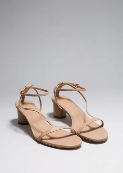 Heeled Leather Sandals | & Other Stories Outlet