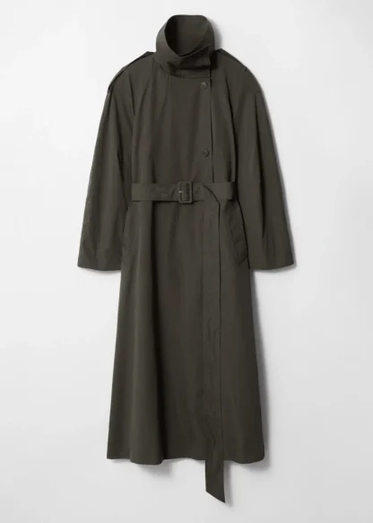 High-Collar Trench Coat | & Other Stories Flash Sale