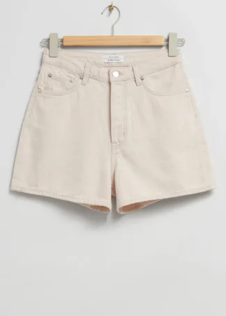 High-Waist Denim Shorts | & Other Stories Outlet