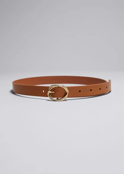 Knot-Buckle Leather Belt | & Other Stories Best Sale