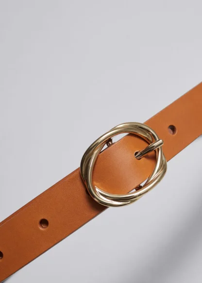 Knot-Buckle Leather Belt | & Other Stories Best Sale