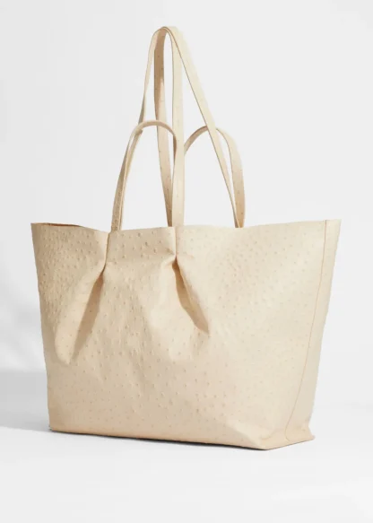 Large Embossed Leather Tote | & Other Stories Sale