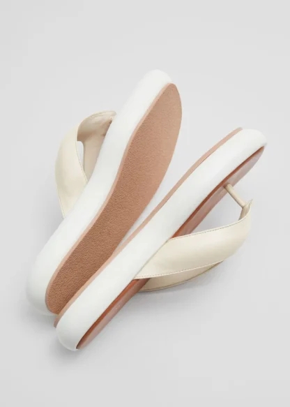 Leather Platform Flip Flops | & Other Stories Clearance