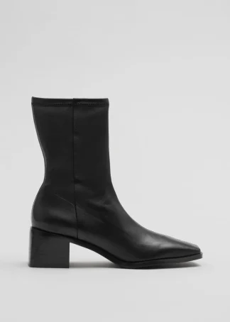 Leather Sock Boots | & Other Stories Fashion