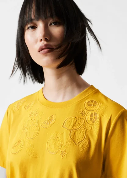 Lemon Embroidery T-Shirt | & Other Stories Best