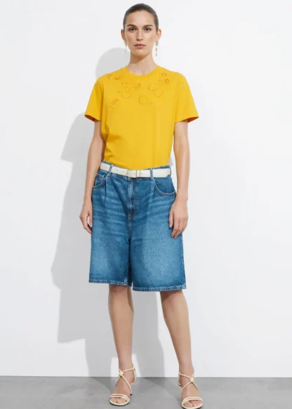 Lemon Embroidery T-Shirt | & Other Stories Best