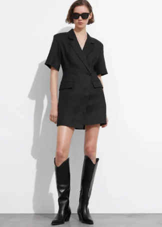 Linen Blazer Mini Dress | & Other Stories Outlet