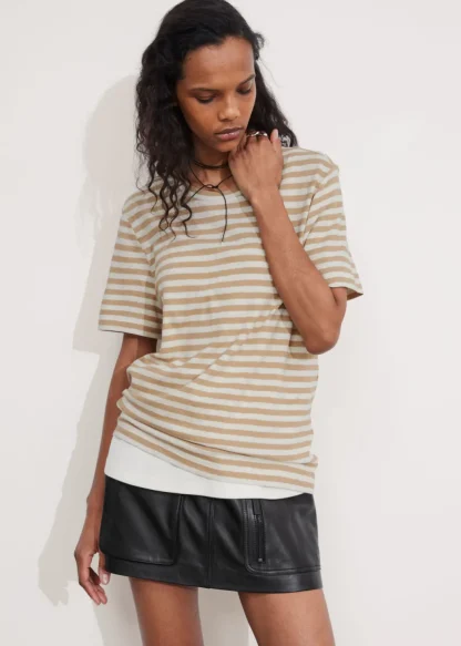 Linen-Blend T-Shirt | & Other Stories Shop