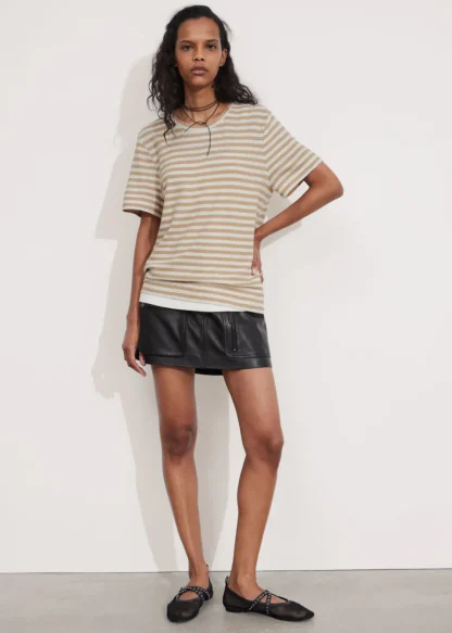 Linen-Blend T-Shirt | & Other Stories Shop