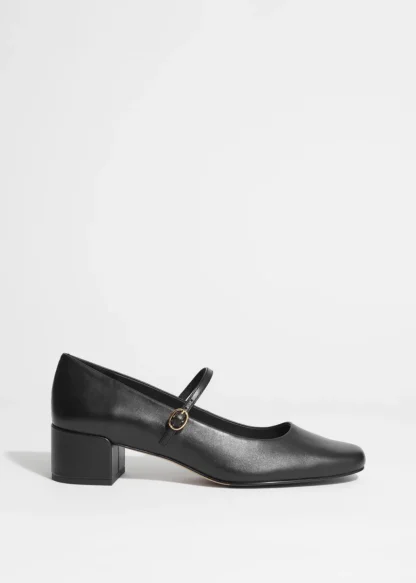 Mary-Jane Leather Pumps | & Other Stories Flash Sale