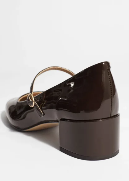 Mary-Jane Leather Pumps | & Other Stories Flash Sale