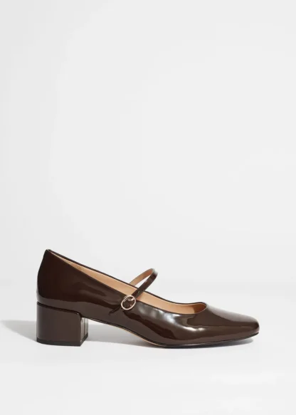 Mary-Jane Leather Pumps | & Other Stories Flash Sale