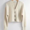 Metal Button Knit Cardigan | & Other Stories Outlet