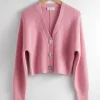 Metal Button Knit Cardigan | & Other Stories Outlet