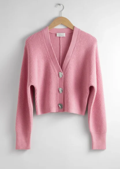 Metal Button Knit Cardigan | & Other Stories Outlet