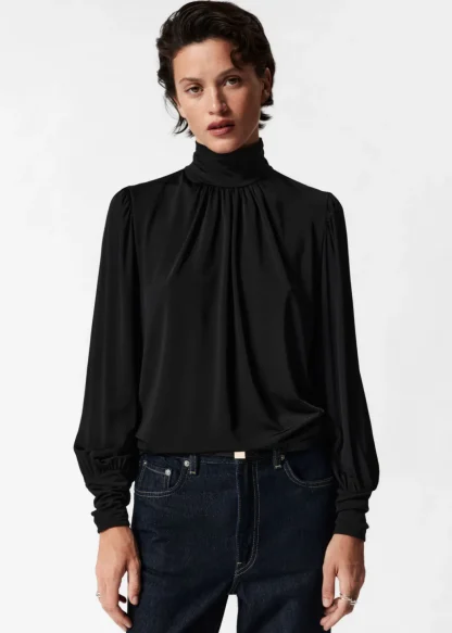 Mock Neck Blouse | & Other Stories Outlet