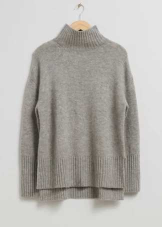 Mock Neck Knit Sweater | & Other Stories Best Sale