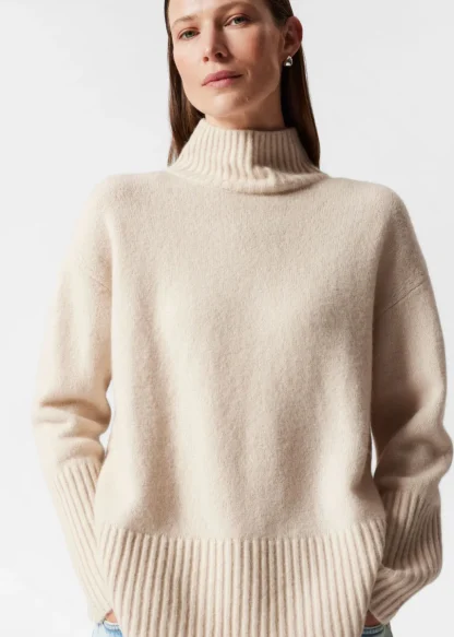 Mock Neck Knit Sweater | & Other Stories Best Sale