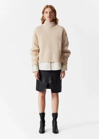 Mock Neck Merino Sweater | & Other Stories Outlet