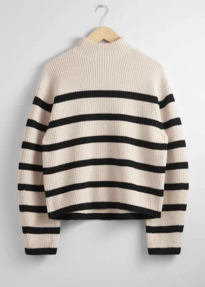 Mock Neck Merino Sweater | & Other Stories Outlet