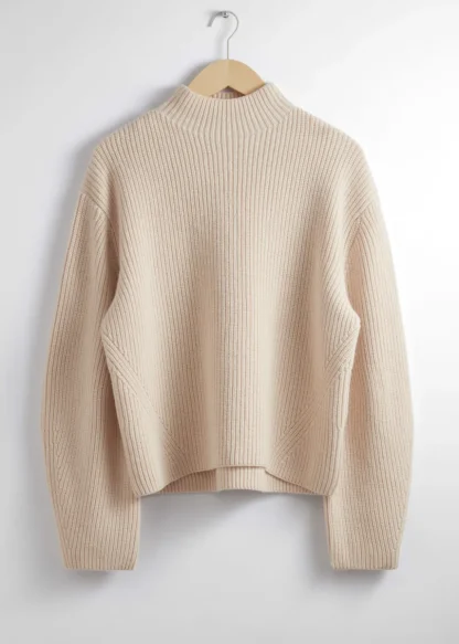 Mock Neck Merino Sweater | & Other Stories Outlet