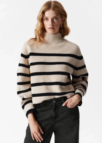 Mock Neck Merino Sweater | & Other Stories Outlet