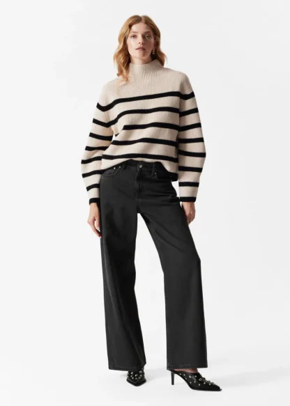 Mock Neck Merino Sweater | & Other Stories Outlet