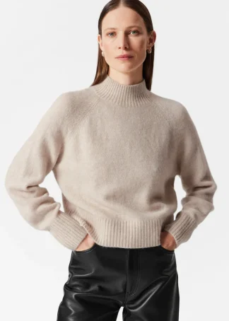 Mock Neck Wool Sweater | & Other Stories Cheap