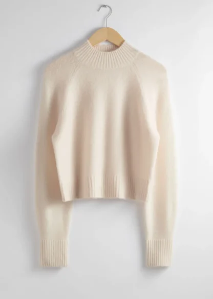 Mock Neck Wool Sweater | & Other Stories Cheap