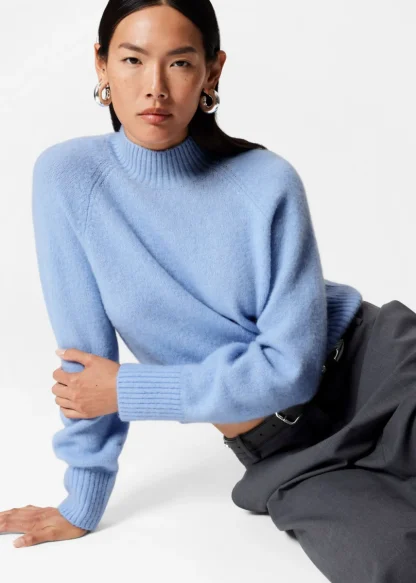 Mock Neck Wool Sweater | & Other Stories Cheap